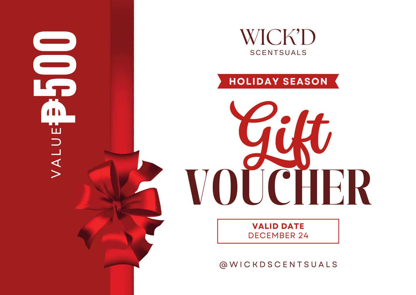 Wick'd Scentsuals Candle Co. Gift Card