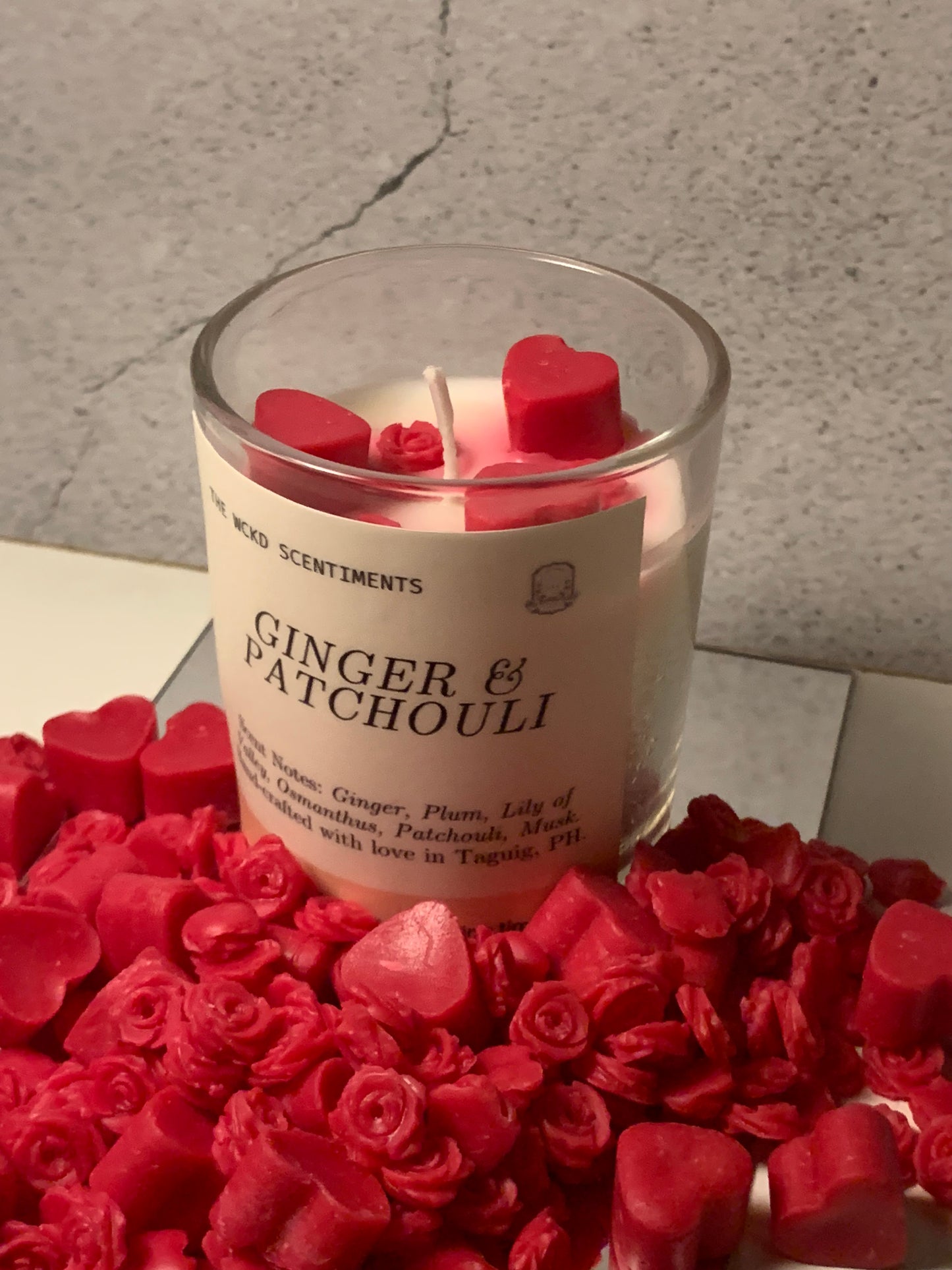 Hearts n’ Flowers: Ginger & Patchouli